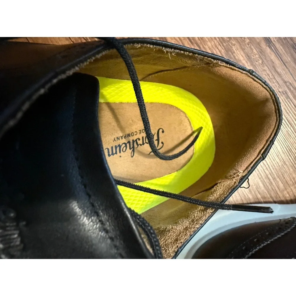 Florsheim‎ Mens Dash Wingtip Derby Oxford Black Leather  Shoes 11763-001 13W